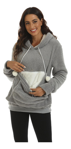 Sudaderas Con Capucha Para Mascotas, Ropa De L Gris Claro