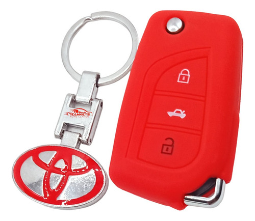 Ysk Funda Silicon Llave Toyota Hilux Yaris Corolla Camry