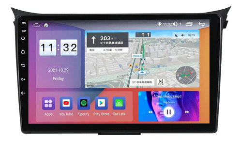 Autoradio Android Hyundai I30 2011-2016  Carplay