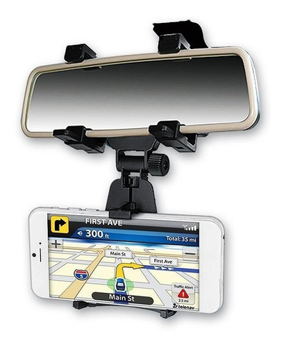 Soporte Para Auto Noga Hold7 Espejo 180° Smartphone Celular