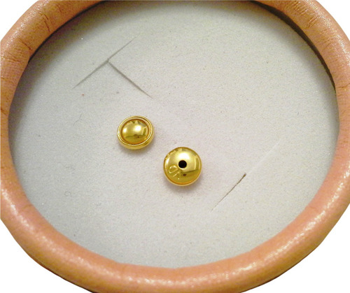 Imagen 2 de 10 de Tuerquitas Oro Rose Gold Filled 14k Abridores Vanesa Duran