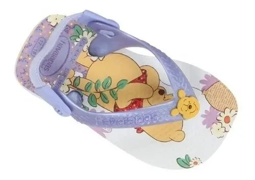 Sand lia Havaianas Baby Disney Ursinho Pooh El stico Dedo
