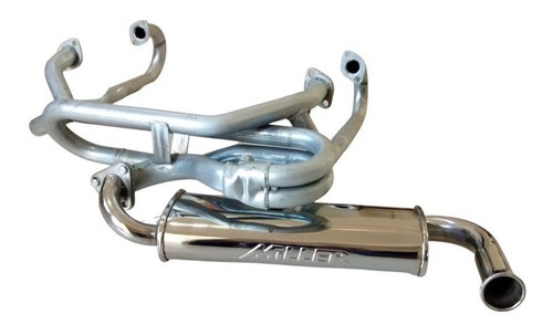 Kit Headers Y Silenciador Pancho Vocho Full Injection Miller