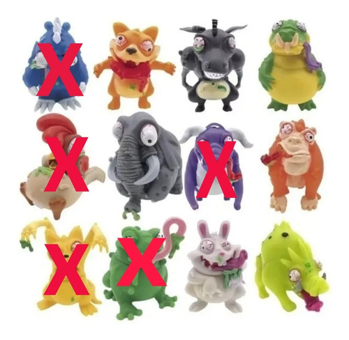 Grungies 12 Modelos Coleccionables Apestosos Valor C/u