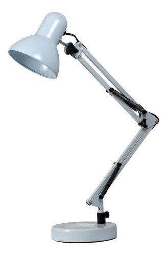 Luminária Articulada De Mesa Com Base Tipo Pixar Branca