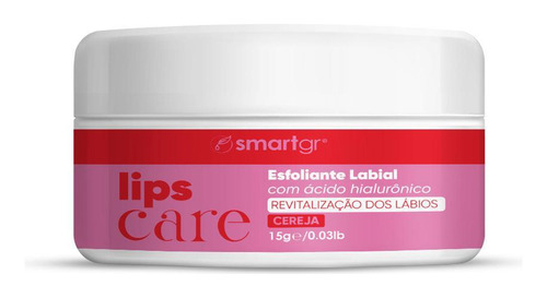 Smart Lips Care Esfoliante Labial De Cereja 15g Smart Gr