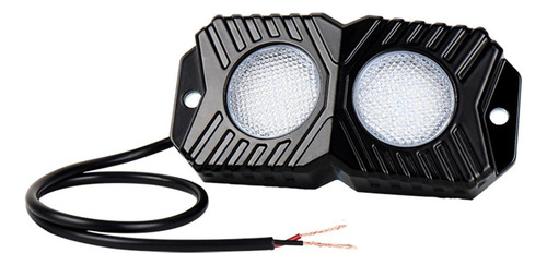 Led Rock Lights Luz Blanca Impermeable 4 Para Atv Utv Suv