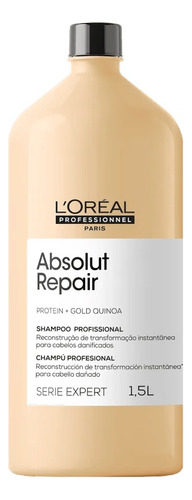 Absolut Repair Gold Quinoa Shampoo De 1,5l - L'oréal