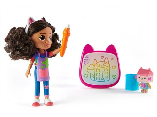 Set 9 Pz Gabby Dollhouse Casa Muñecas De Gaby Craft A Riffic