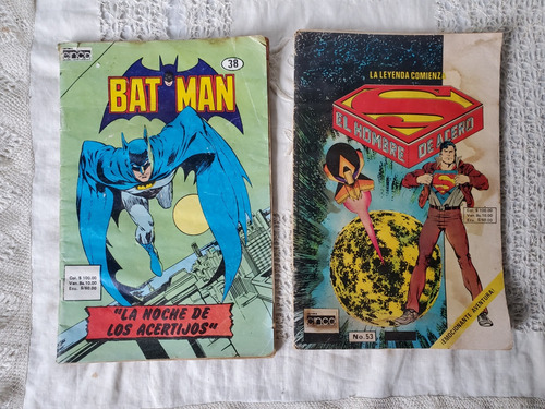 Revista Superman Y Batman Año 1985 Ed. Cinco 