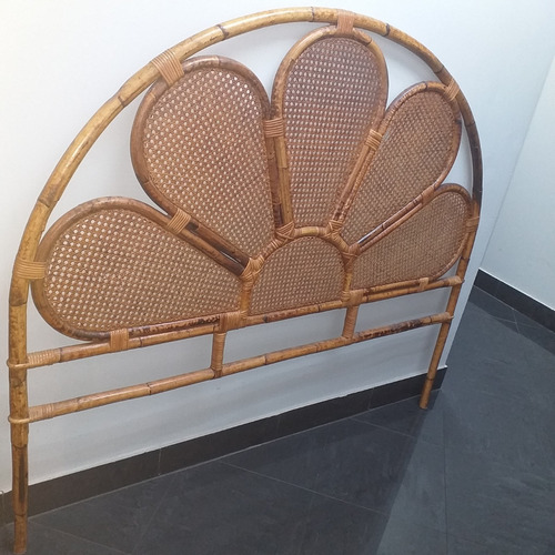 Copete De Rattan Para Cama Matrimonial