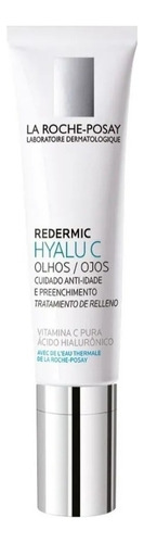 Crema Hyalu C Ojos La Roche-Posay Redermic día/noche para piel sensible de 15mL