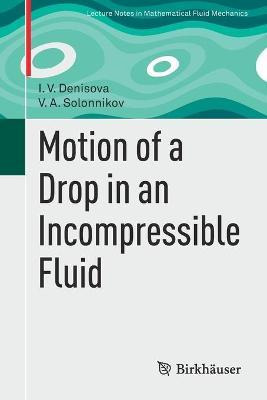 Libro Motion Of A Drop In An Incompressible Fluid - I. V....