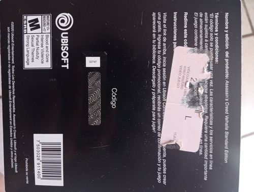 Videojuego Assassin's Creed Valhalla Para Pc. Standard Ed.
