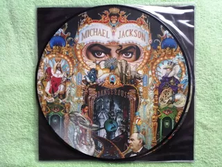 Eam Lp Vinilo Doble Michael Jackson Dangerous 1991 Picture