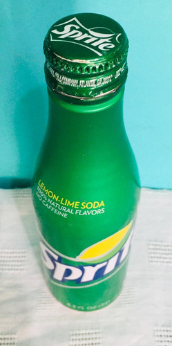 Botella Sprite - Aluminio - Eeuu - Vacia !!! Botella (Usado)