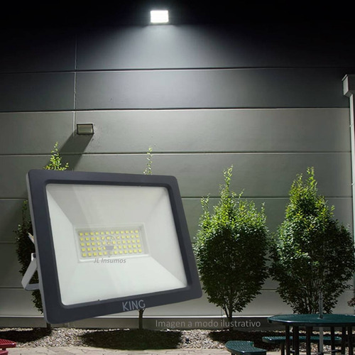 Imagen 4 de 4 de Reflector Led 70w 220v Alta Potencia Luz Fria