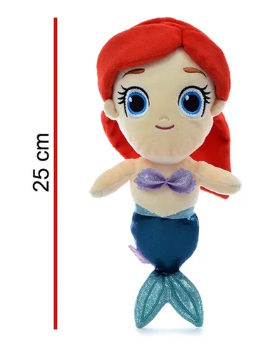 Ariel De Peluche 25cm Sirena Princesas Disney Original