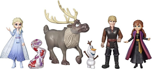 Figuras Disney Frozen Ii Hasbro Colección 5 Figuras