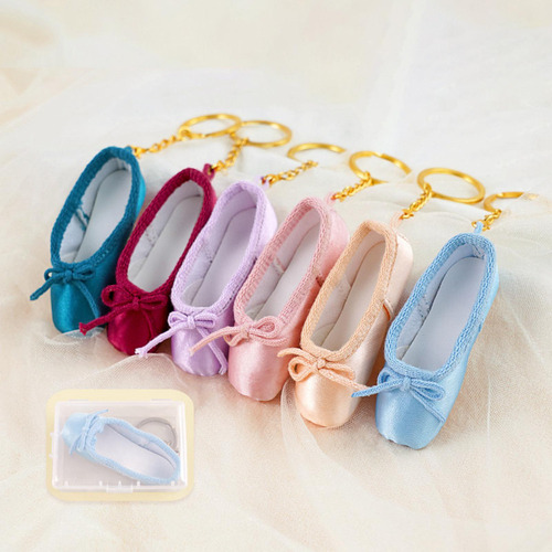 Llavero Con Zapato De Ballet, Colgante Único Para Bolso De