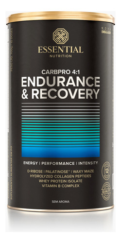 Carbpro 4.1 Recovery Essential Nutrition Sabor Neutro 700g Sabor Without flavor