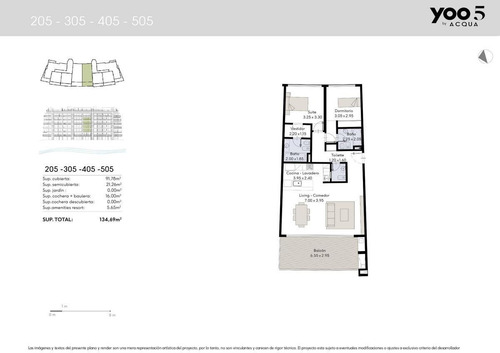 Imagen 10 de 18 de 3 Ambientes En Venta En Yoo 5 By Acqua Nordelta