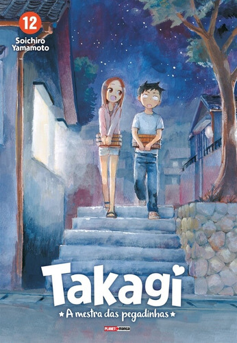 Takagi - A Mestra das pegadinhas - 12, de Yamamoto, Soichiro. Editora Panini Brasil LTDA, capa mole em português, 2022