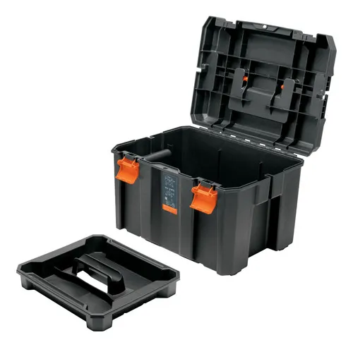 Caja Herramientas Ideal Motos 30x34x44cm Truper Soporta 30kg Color Negro
