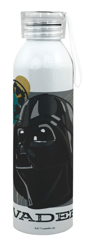 Botella Cantimplora Aluminio Único, Vader Star Wars, 650ml