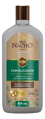 Tio Nacho Shampoo Antiqueda Ervas Milenares Fortalecedor 415