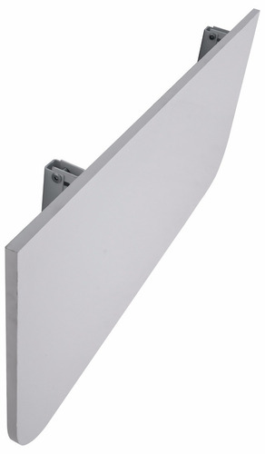 Mesa Dobrável Parede Cozinha Mdf 100x40 Braços Aluminio