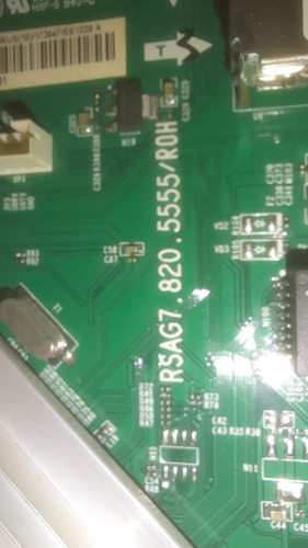 Main Board Hisense Modelo 32k20d / Rsag7.820.5555/roh (Usado)