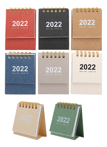 Alfombrilla De Mesa Mensual Desk Pad 2022, Minicalendario De