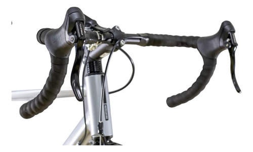 Bicicleta De Estrada Rc100 Triban Cor Prata L