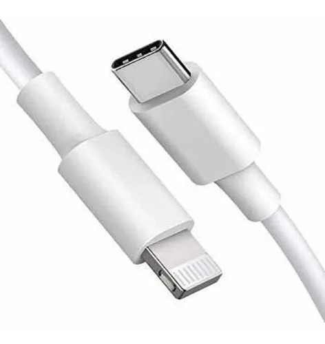 2 Cables Usb iPhone Tipo C A Ligthing  1 Metro Envio Gratis 