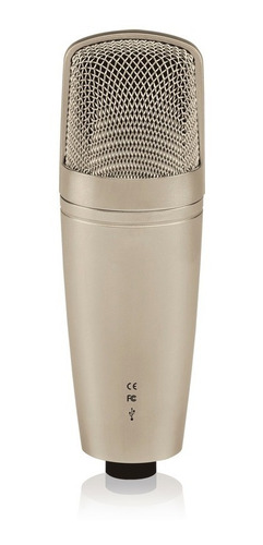 Imagen 7 de 10 de Behringer C1u Microfono Condensador Usb Con Pipeta Promo