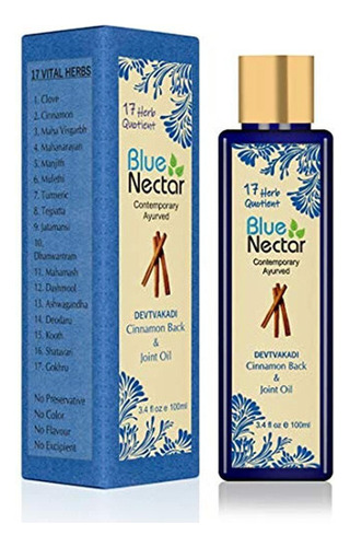 Nectar Azul Ayurvedico Aceite De Alivio Del Dolor Para El