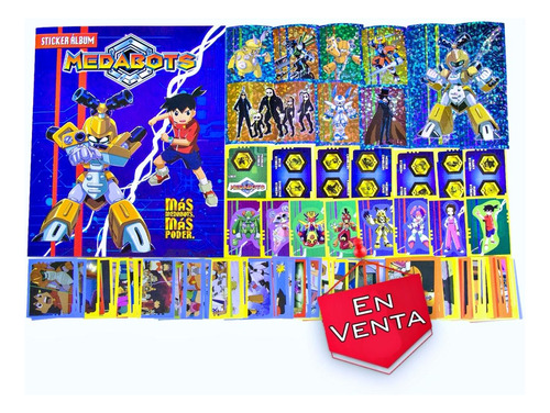 Medabots: Set Completo A Pegar