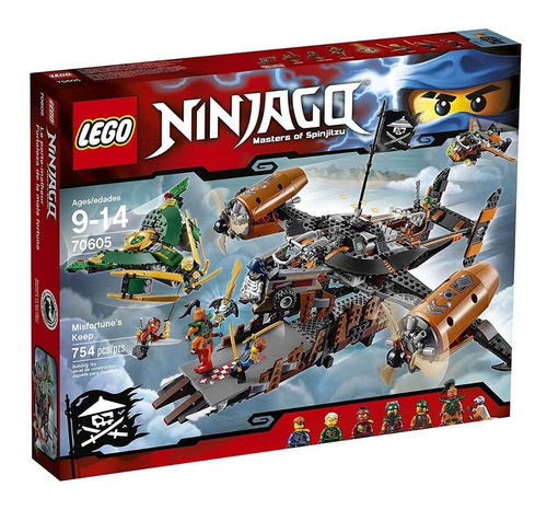 Lego Ninjago: Fortaleza De La Mala Fortuna 