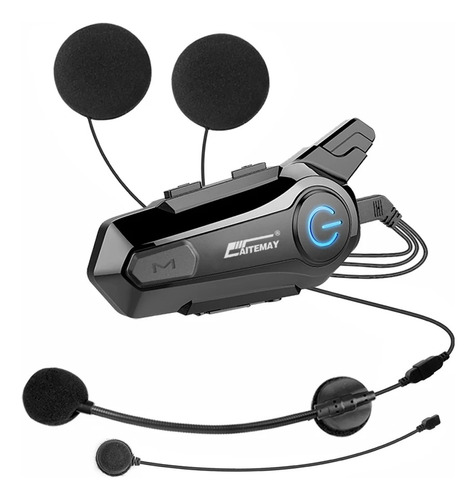 Intercomunicador Para Casco  Aitemay X1 Plus Audifonos Moto