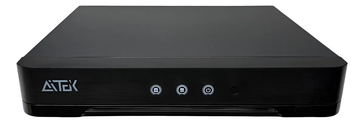 Dvr Aitek 4 Canais Gravador De Vídeo Digital 4ch Hd Xmeye