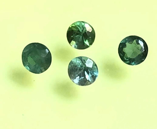 Heliodoro 0.475 Cts Redonda Kit 04 Pedra Praziolita Precios