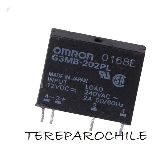 Relay Rele Solido Omron Ssr G3mb-202p 2a Arduino Pic Arm Avr
