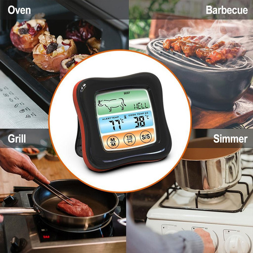Yu Termómetro Digital For Carne Termómetro De Cocina