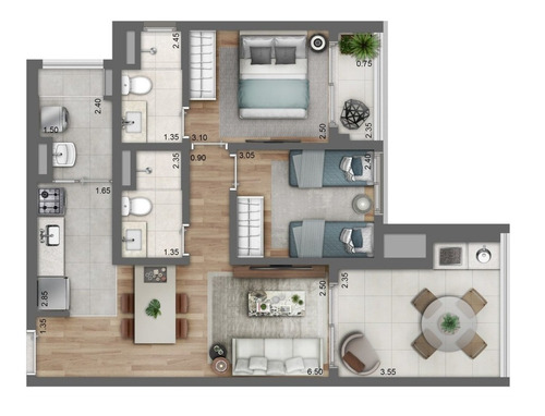 Imagem 13 de 19 de Apartamento - Ap04732 - 68432697