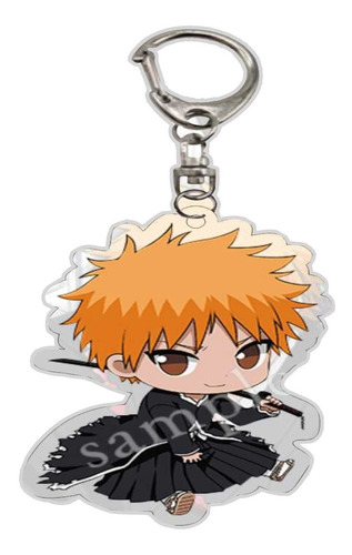 Llavero Anime Bleach Ichigo Kurosaki Shinigami 