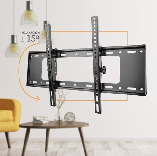 Imagen 4 de 9 de Soporte Para Tv De 32 A 65 Pulgadas Fijo E Inclinable Kanji