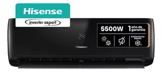 Aire Acondicionado Split Inverter Frío Calor Hisense 4730 Frigorías Negro