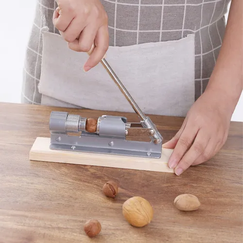 Cascanueces Mecánico Aceroparaabrirnueces Rápidamente Ahorr
