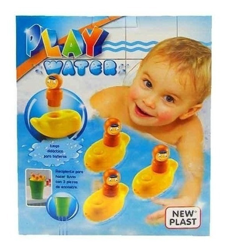 Play Water Juego Para Agua Baño Bañera 20186 New Plast